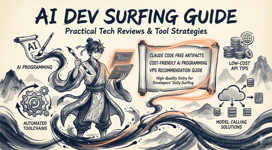 冲浪推荐：AI工具与技术精选导航