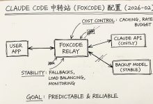 Claude Code 中转站（FoxCode）怎么配置：把成本和稳定性变得可控-Toy's Tech Notes