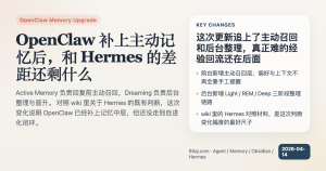 OpenClaw 记忆升级之后，和 Hermes 真正还差哪几步