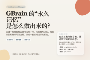 GBrain“永久记忆”实现原理白皮书