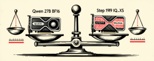 Qwen3.6 27B vs Step3.7 IQ4_XS: 本地大模型量化精度实测