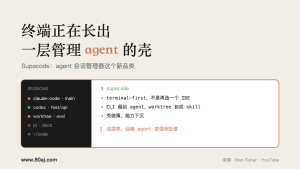 终端正在长出一层管理 agent 的壳
