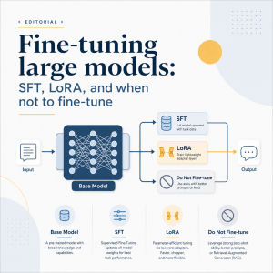 大模型微调入门: SFT、LoRA 与何时不该微调