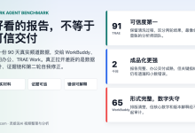 四个工作 Agent 同题实测：好看的报告不等于可信交付-80aj