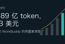 2.89 亿 token，13 美元：我把 WorkBuddy 的用量算清楚了-80aj